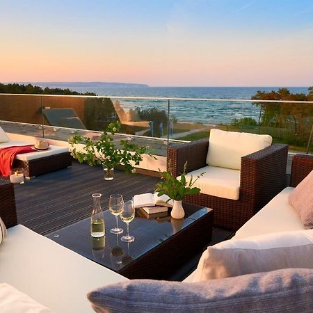Strandresort Prora - Penthouse 504 Mit Meerblick Und Sauna Binz Kültér fotó