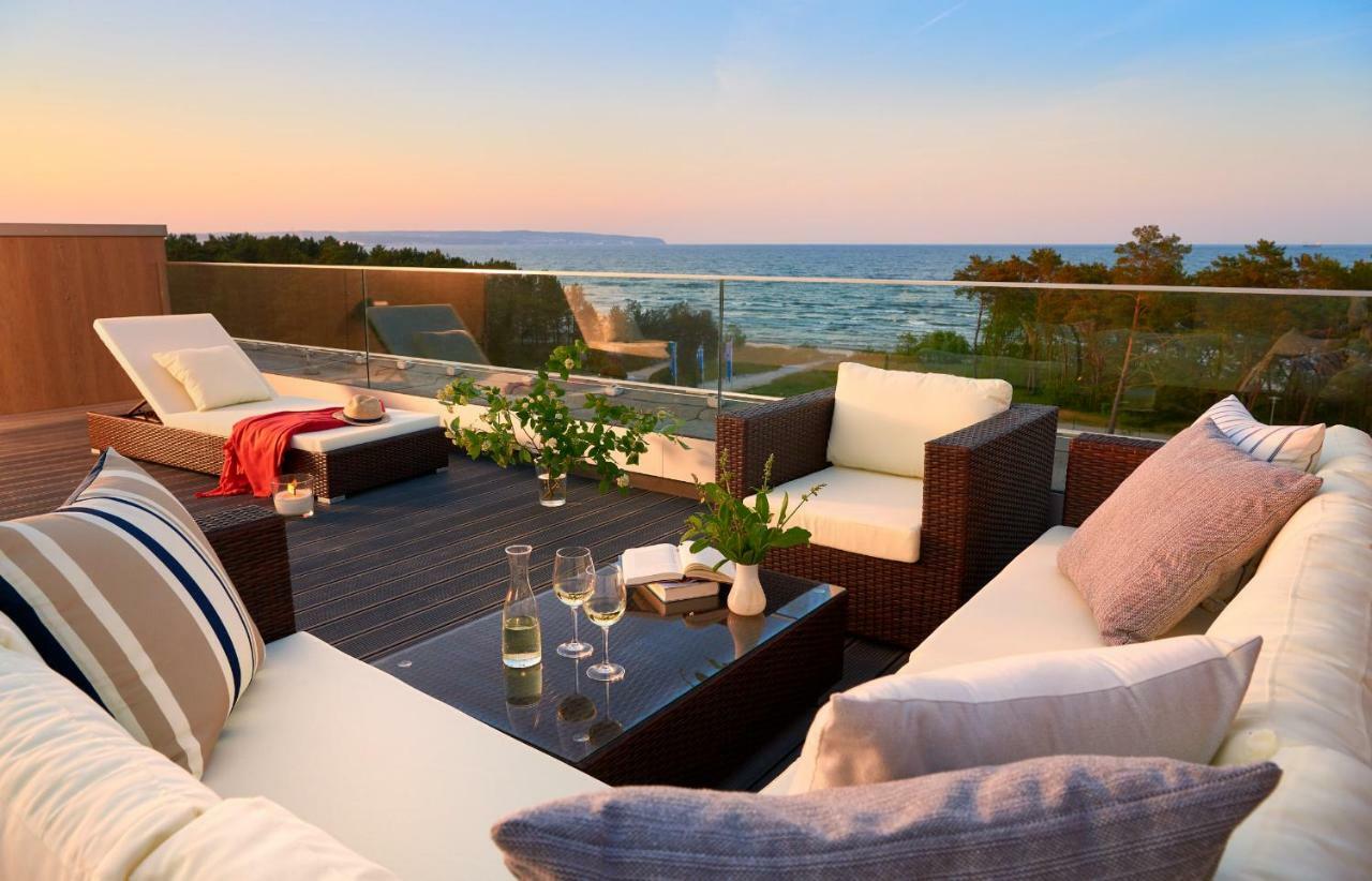 Strandresort Prora - Penthouse 504 Mit Meerblick Und Sauna Binz Kültér fotó